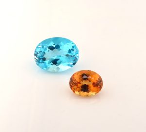 Imperial and Blue Topaz