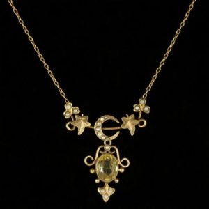 Victorian Jewellery with Citrine