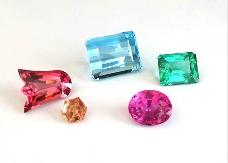 tourmaline aquamarine sapphire