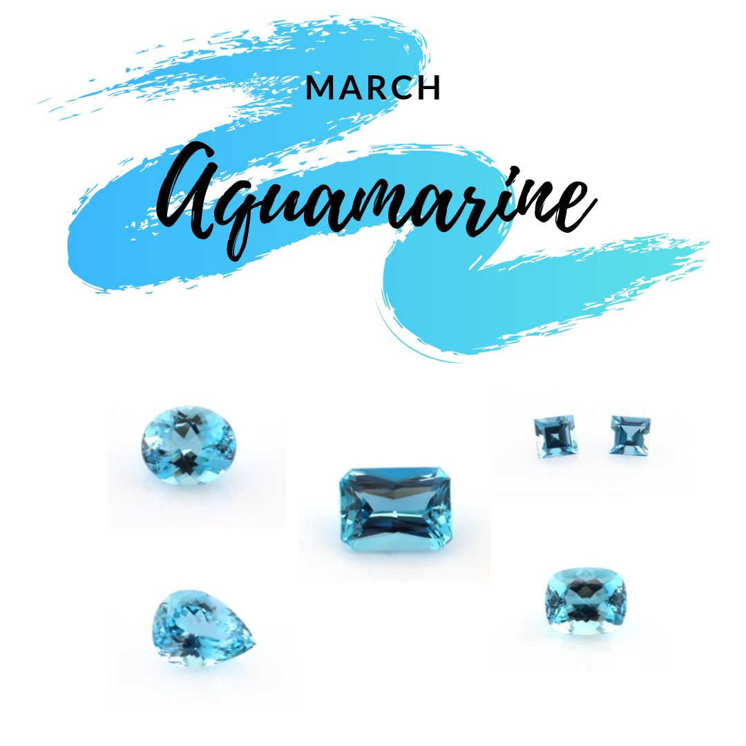 March Birthstones