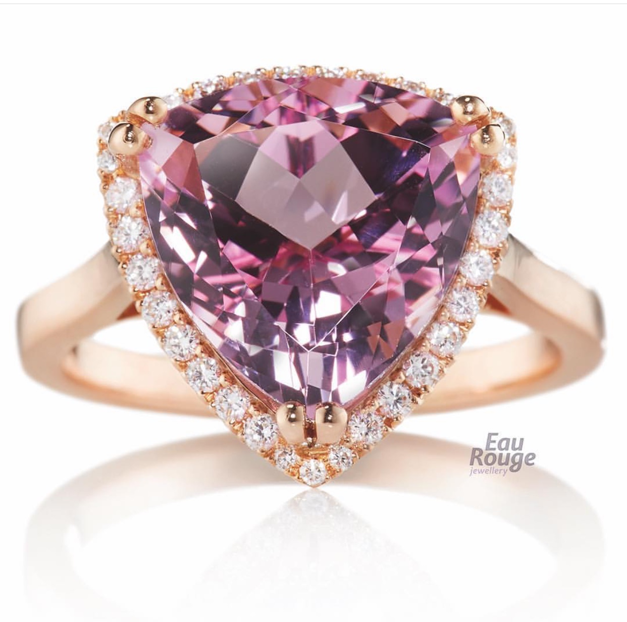 Morganite Ring by Eau Rouge