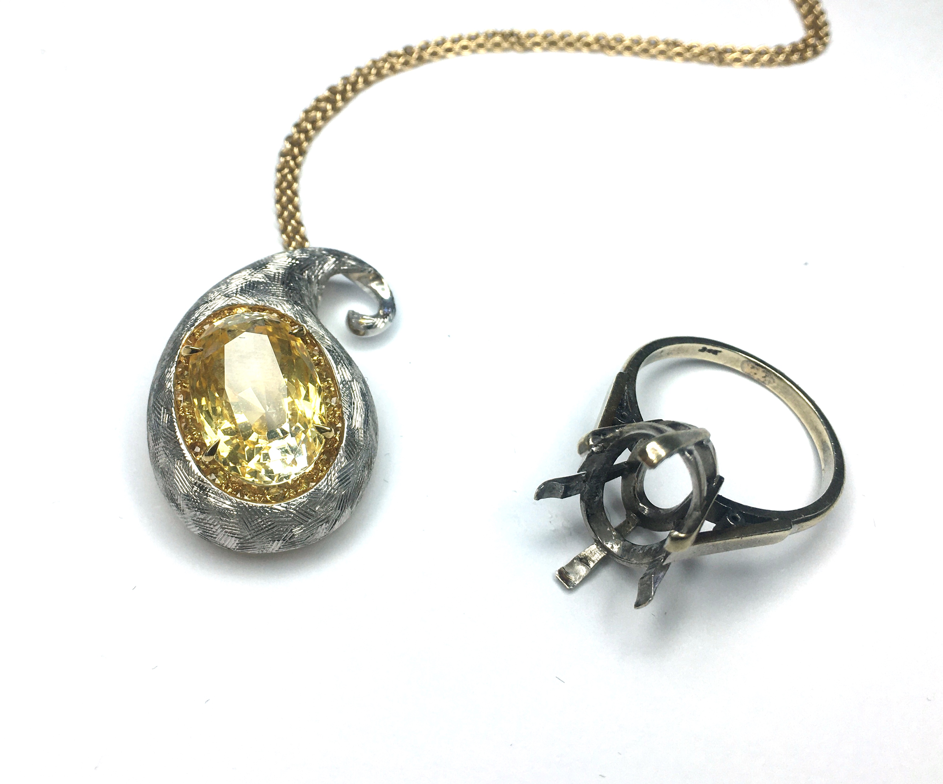 Recycled Yellow Sapphire