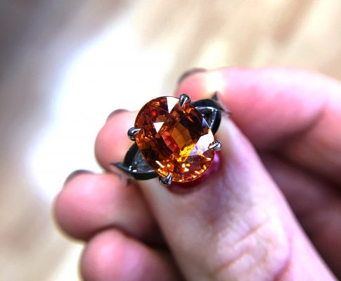 Which comes first – the gemstones or the design?