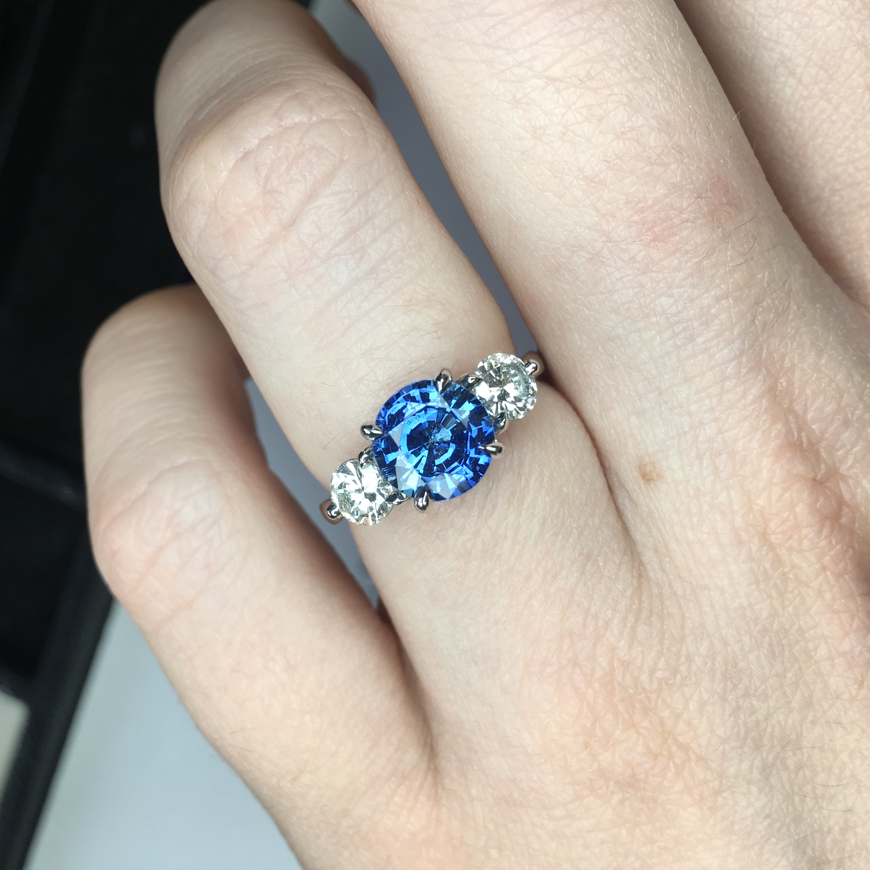 Sapphire Engagement Ring