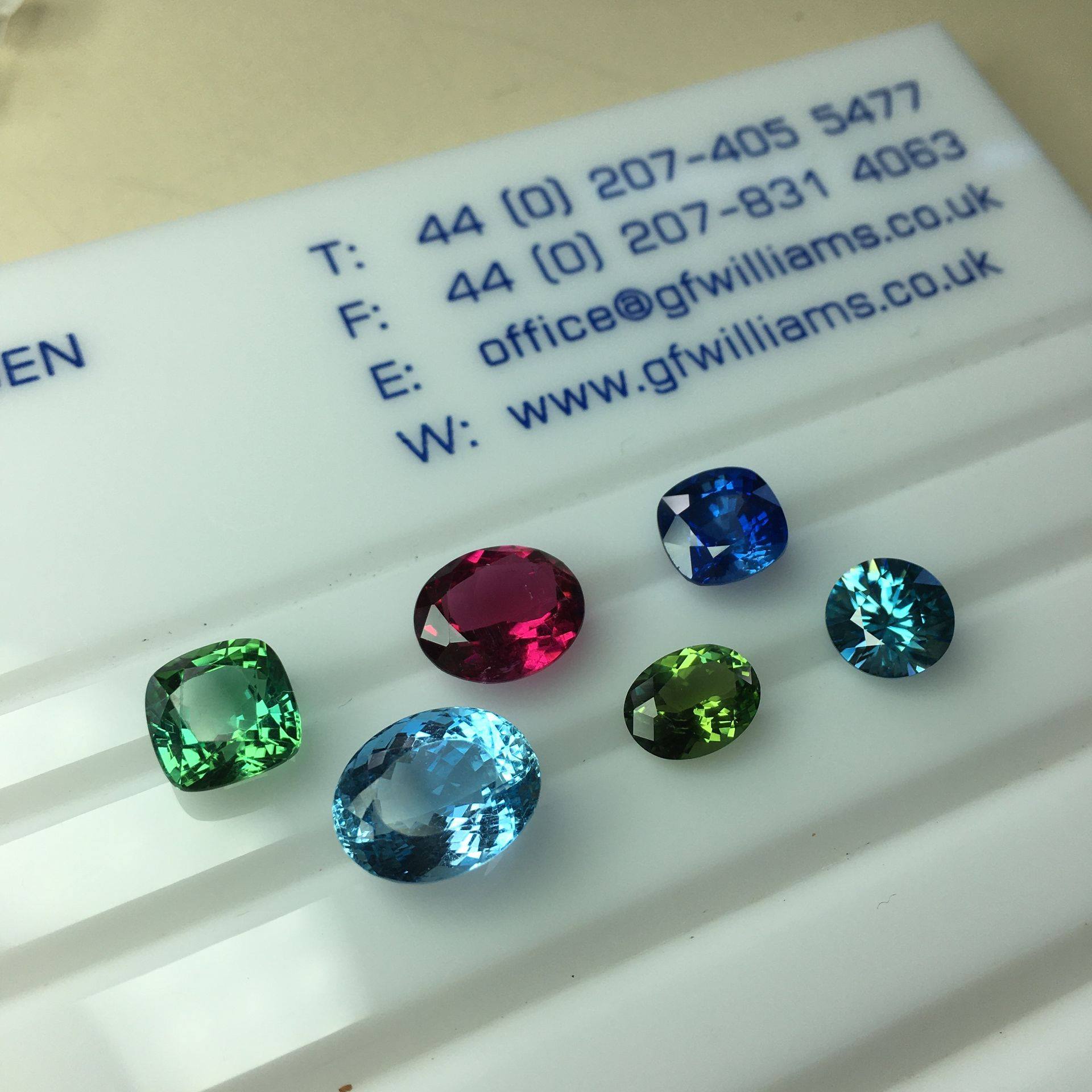 Coloured Gemstones